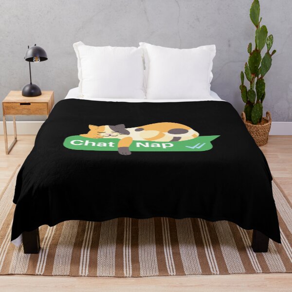 Item preview, Calico Cat sleeping on a Text Box | Catnap  designed and sold by Fluffy-Vectors.