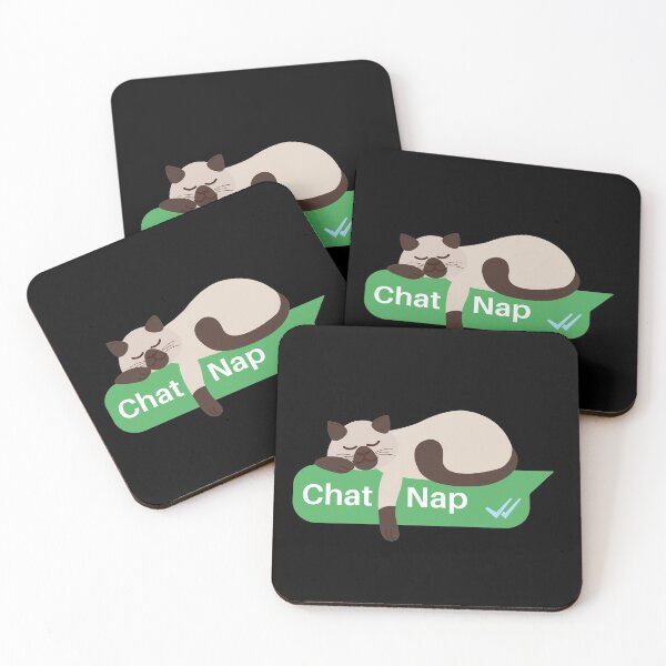 Item preview, Siamese Cat sleeping on a Text Box | Catnap  designed and sold by Fluffy-Vectors.