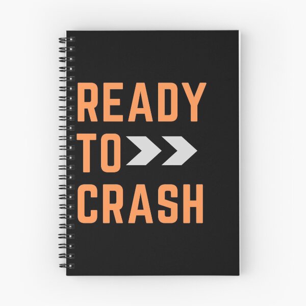 Item preview, Ready To Crash Funny Dirtbiker Quote designed and sold by Andrean Designs.