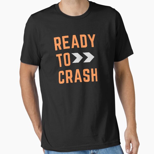 Item preview, Ready To Crash Funny Dirtbiker Quote designed and sold by Andrean Designs.