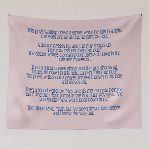 Item preview, West Wing Quote Leo McGarry Guy is Walking Down the Street designed and sold by baranskini.