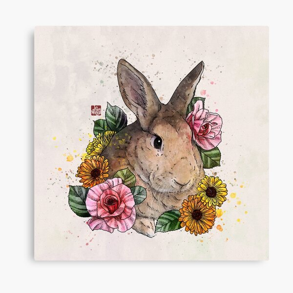 Simmba le lapin Impression sur toile