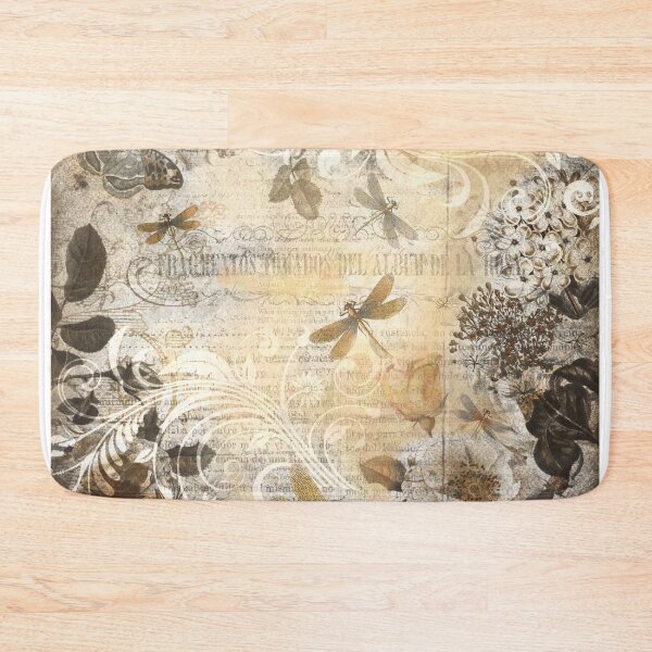 Item preview, Vintage Collage - Botanicals and Dragonflies designed and sold by Peggy Collins.