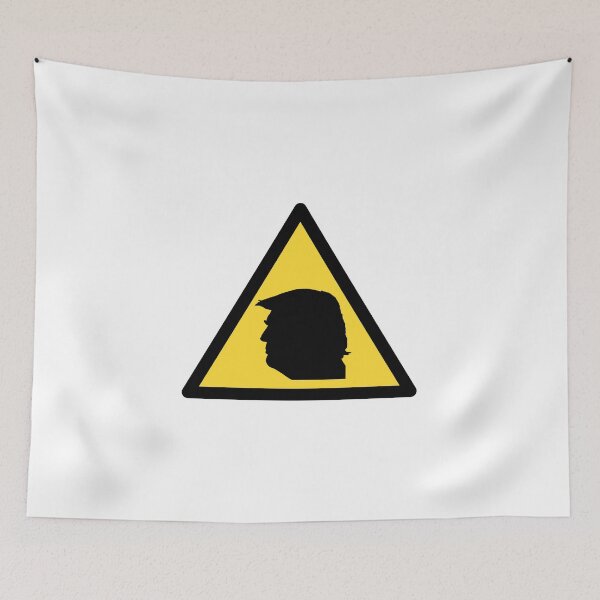 Item preview, Biohazard Trump Warning Sign designed and sold by metin1331.