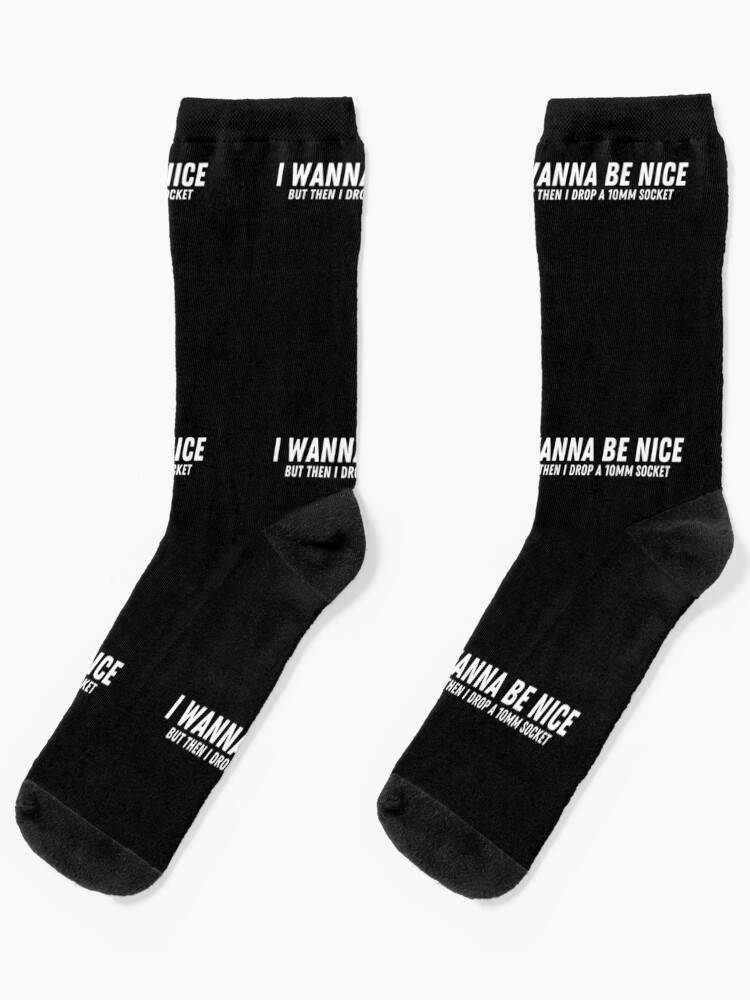 Socken Fun Ich kann auch nett sein! 