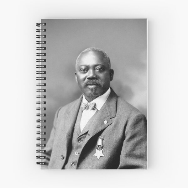 Item preview, William Harvey Carney Wearing The Medal Of Honor - Circa 1905 designed and sold by warishellstore.