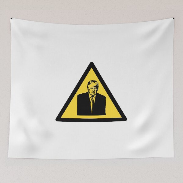 Item preview, Biohazard Trump Warning Sign designed and sold by metin1331.