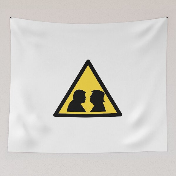 Item preview, Biohazard Trump Warning Sign designed and sold by metin1331.