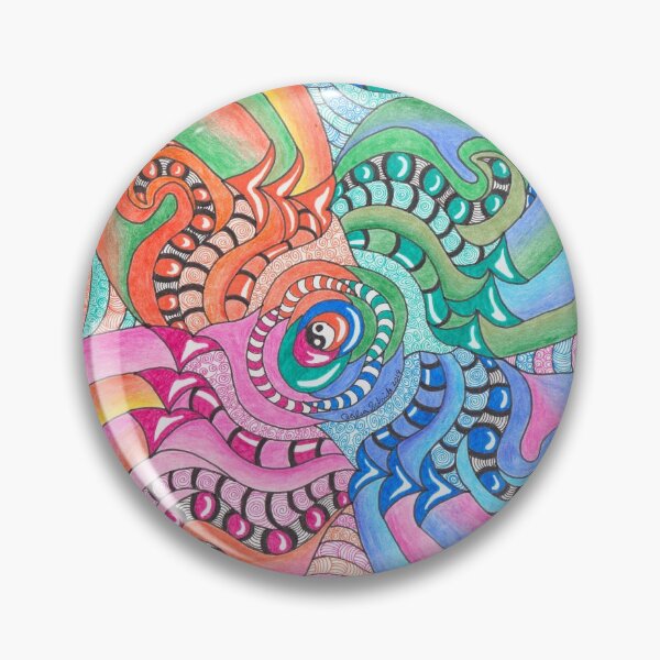 Artikelvorschau, Psychedelischer Pswirl entworfen und verkauft von Art-by-Cecilia.
