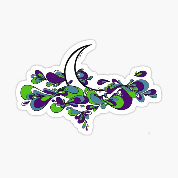 Intuitive Moon Sticker
