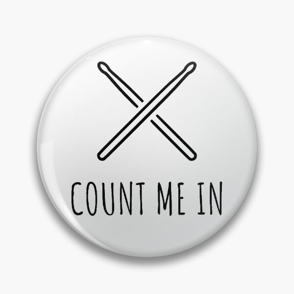 Item preview, Drummer, Drumsticks 'Count Me In'  designed and sold by HalfCat.