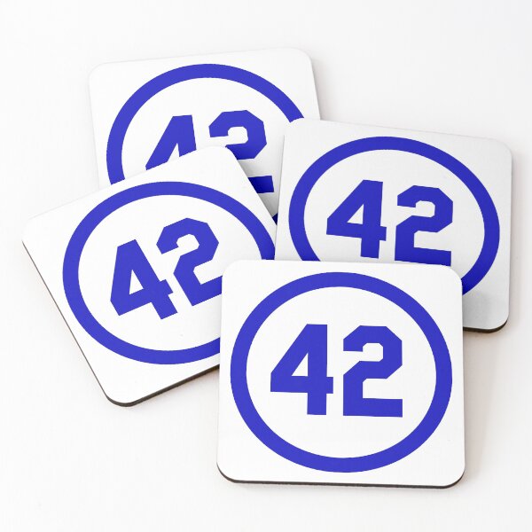 Item preview, Jackie Robinson Baseball Number 42 Honoring Baseball Barrier Breaker  designed and sold by prohockeylabs.