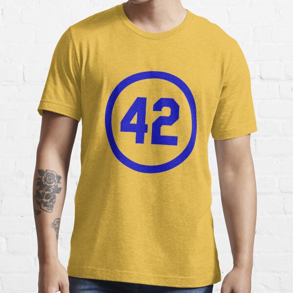 Jackie Robinson - 42 - Brooklyn Dodgers  Essential T-Shirt for Sale by  BronxBomberHQ