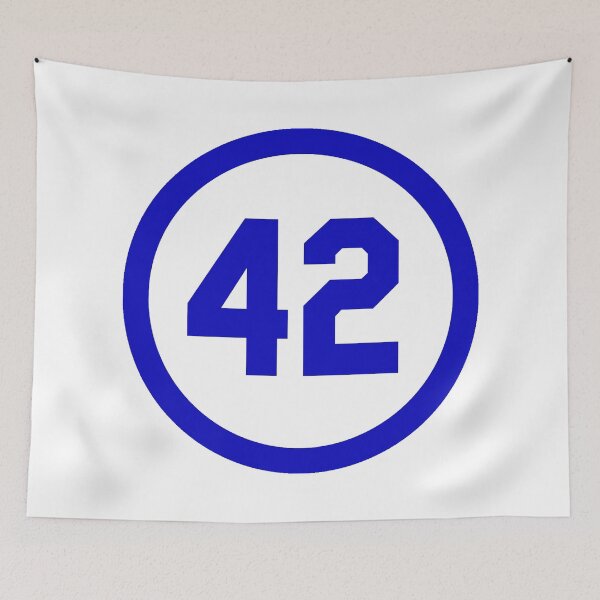 Item preview, Jackie Robinson Baseball Number 42 Honoring Baseball Barrier Breaker  designed and sold by prohockeylabs.