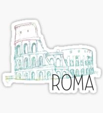 Pastel Rome Coliseum Sticker