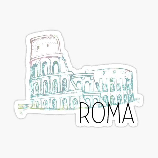 Roma Stickers for Sale