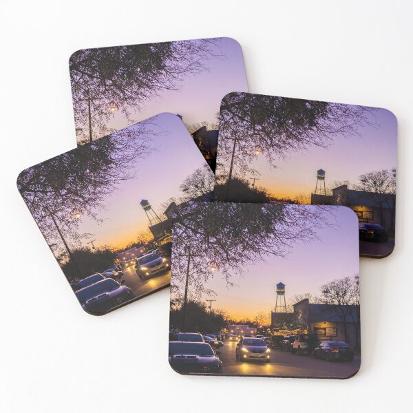Item preview, Summer evening with purple sky in Gruene Texas designed and sold by Chee Sim.