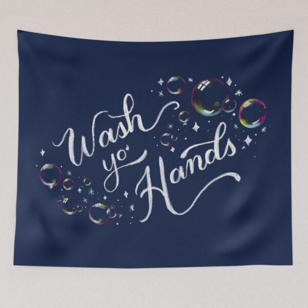 Item preview, Wash yo' Hands designed and sold by Kacie Pallan.
