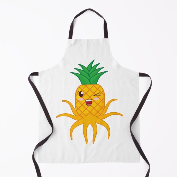 Item preview, Pineapple octopus cute mashup animal kawaii designed and sold by ussastore.