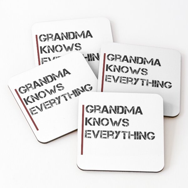 Item preview, Grandma Knows Everything designed and sold by Markedin.