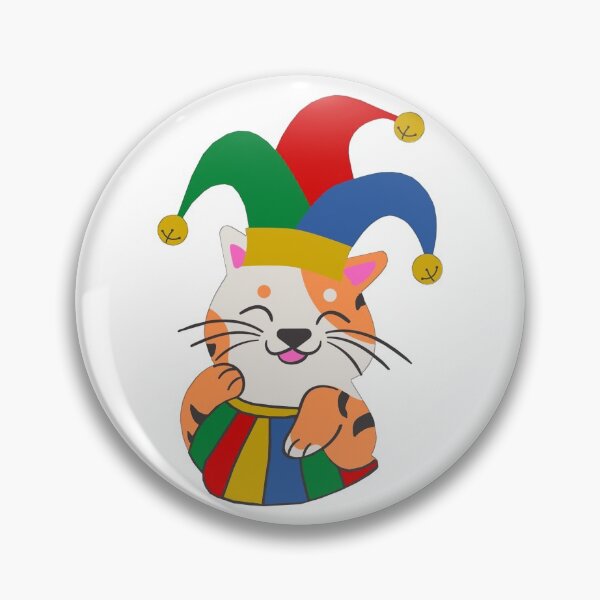 Item preview, The joker as a cat designed and sold by janraydesigns.