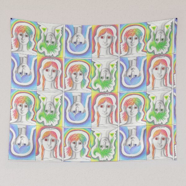 Item preview, Selected Faces designed and sold by Art-by-Cecilia.