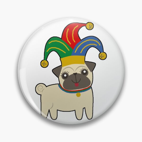 Item preview, The joker as a dog designed and sold by janraydesigns.