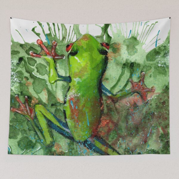 Item preview, Leaping Frog designed and sold by Michelle Potter Artist.