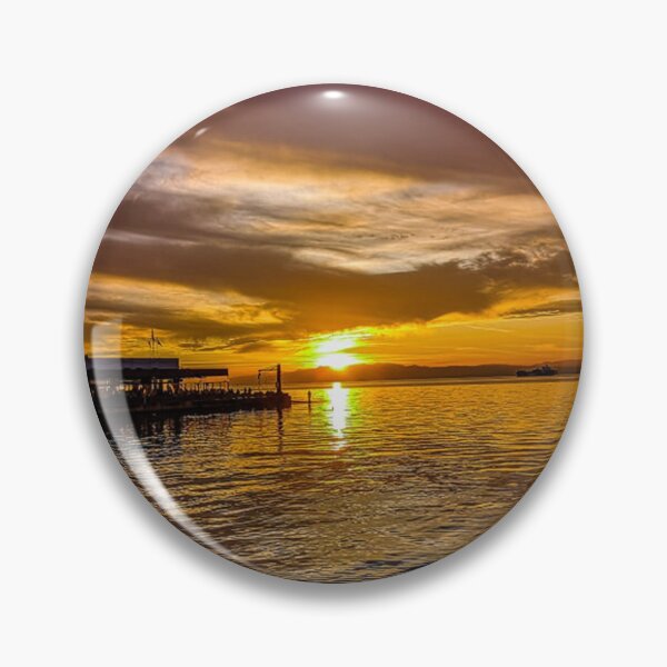 Item preview, Purple and Orange Sunset in Thessaloniki designed and sold by GRKiT.