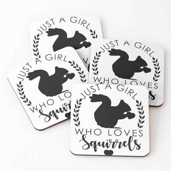 Item preview, Just a girl who loves squirrels designed and sold by 36Monsters.