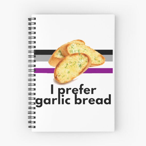 Item preview, I Prefer Garlic Bread Asexual Pride designed and sold by PridePioneer.