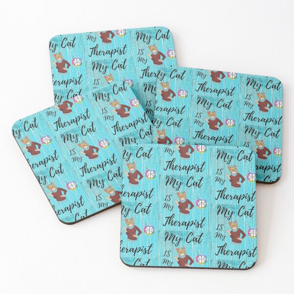 Item preview, My Cat Is My Therapist   designed and sold by WoodburyLake.