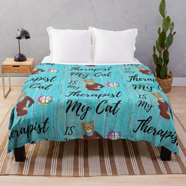 Item preview, My Cat Is My Therapist   designed and sold by WoodburyLake.