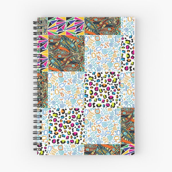 Item preview, Patches of Colorful Vintage Pattern designed and sold by HappinessWorld.