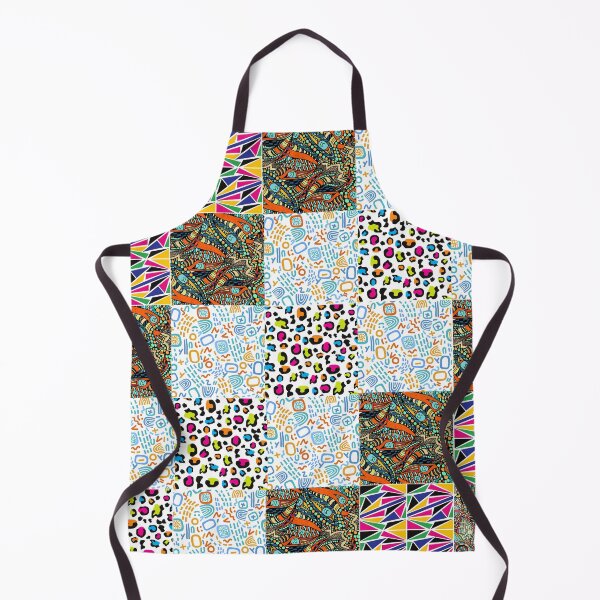 Item preview, Patches of Colorful Vintage Pattern designed and sold by HappinessWorld.