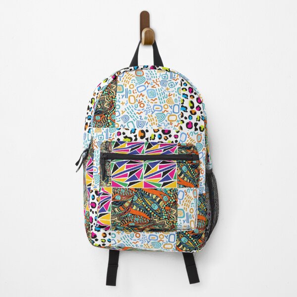 Item preview, Patches of Colorful Vintage Pattern designed and sold by HappinessWorld.