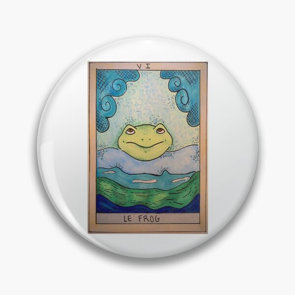 Item preview, Le Frog Tarot Card designed and sold by Isabel Dantas.
