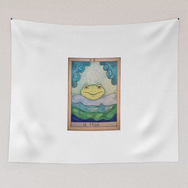 Item preview, Le Frog Tarot Card  designed and sold by Isabel Dantas.