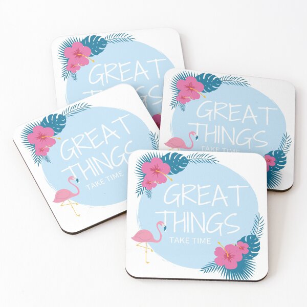 Item preview, Blue Tropical Flowers Design designed and sold by MoninasArt.