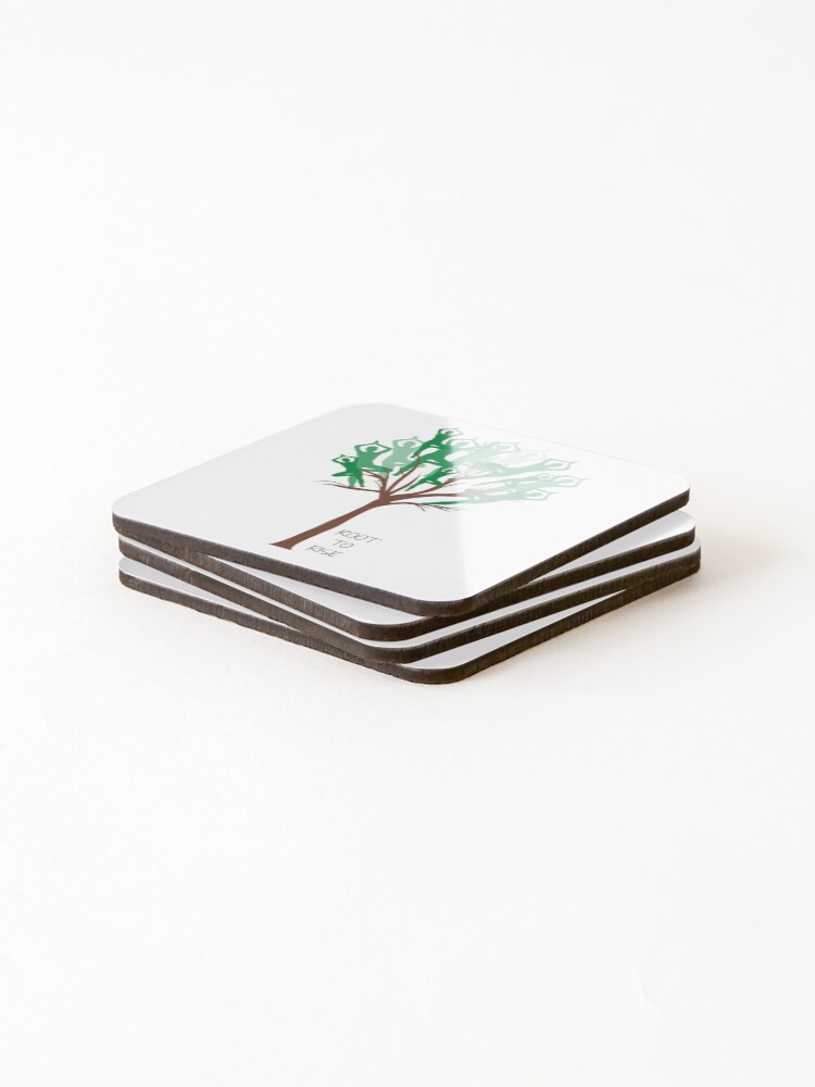 Thumbnail 4 of 5, Coasters (Set of 4), Root To Rise designed and sold by Mamalia.