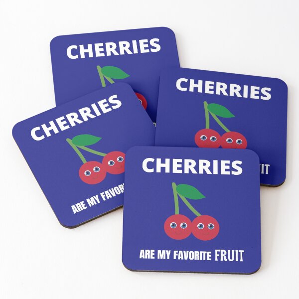 Item preview, Cherries are my favorite fruit designed and sold by fev-rocks.