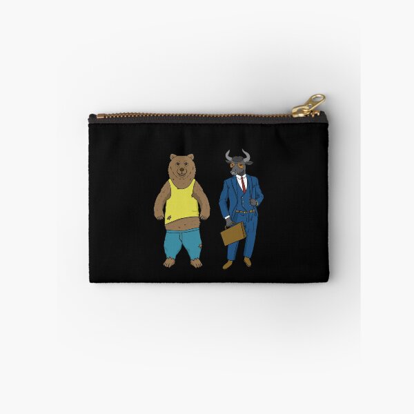 Item preview, Poor bear and rich bull, stock market exchange designed and sold by tonstan.
