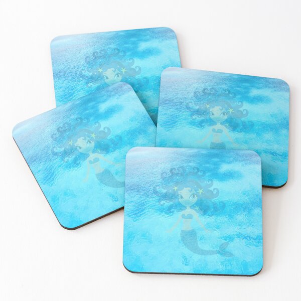 Item preview, Cute Blue Mermaid in Ocean designed and sold by MamaSweetea.