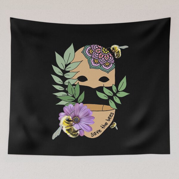 Item preview, Creepy, Plant Mom, Save the Bees, Surreal Mandala and Flora designed and sold by 10pmCreations.