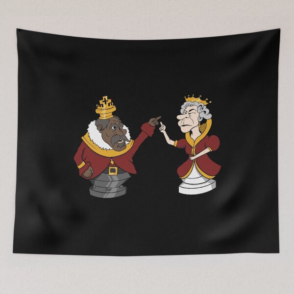 Item preview, King vs Queen, chess play gift designed and sold by tonstan.