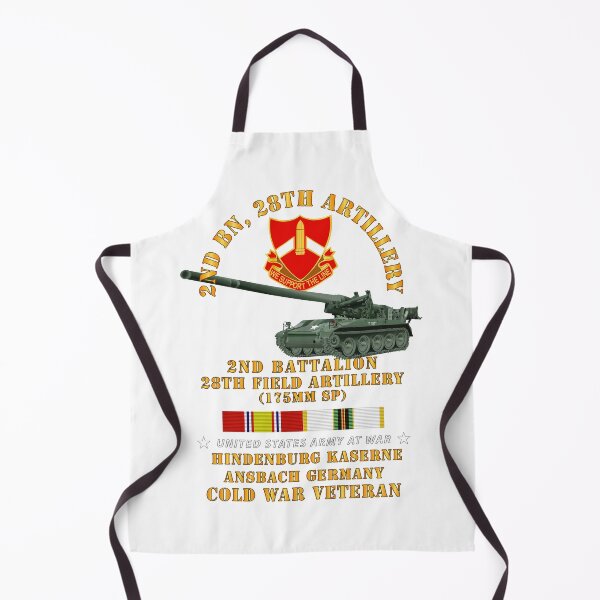 Item preview, Army - 2nd Bn 28th Artillery - 175mm - Hindenburg Ansbach Germany w COLD SVC designed and sold by Military Insignia Products.