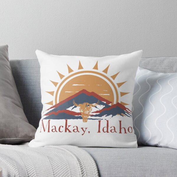 Item preview, Cow scull Mackay Idaho designed and sold by theedgeofwild.