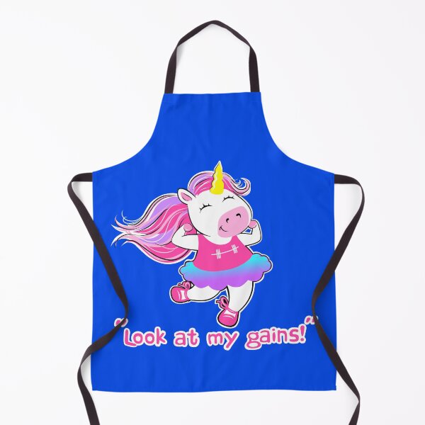 Item preview, Gym Gains Fitness Unicorn designed and sold by Tim Addison.