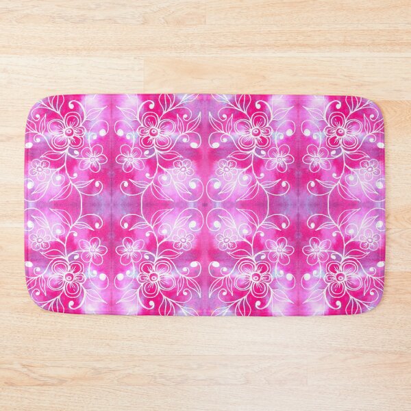 Item preview, Abstract Floral Pattern Pink designed and sold by Sebastian Grafmann.
