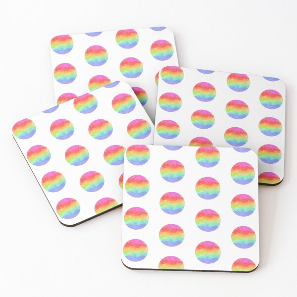 Artikelvorschau, Aquarell Regenbogenpunkte entworfen und verkauft von LittleBettyMakes.